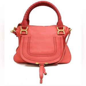 🚨SOLD 💎 CHLOE Marcie Medium Satchel Bag AUTHENTIC
